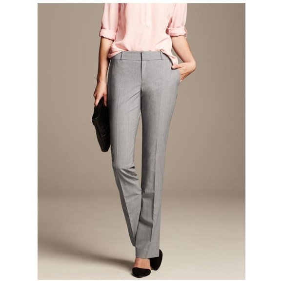 banana republic martin fit dress pants Martin fit black lightweight wool slim ankle pant
